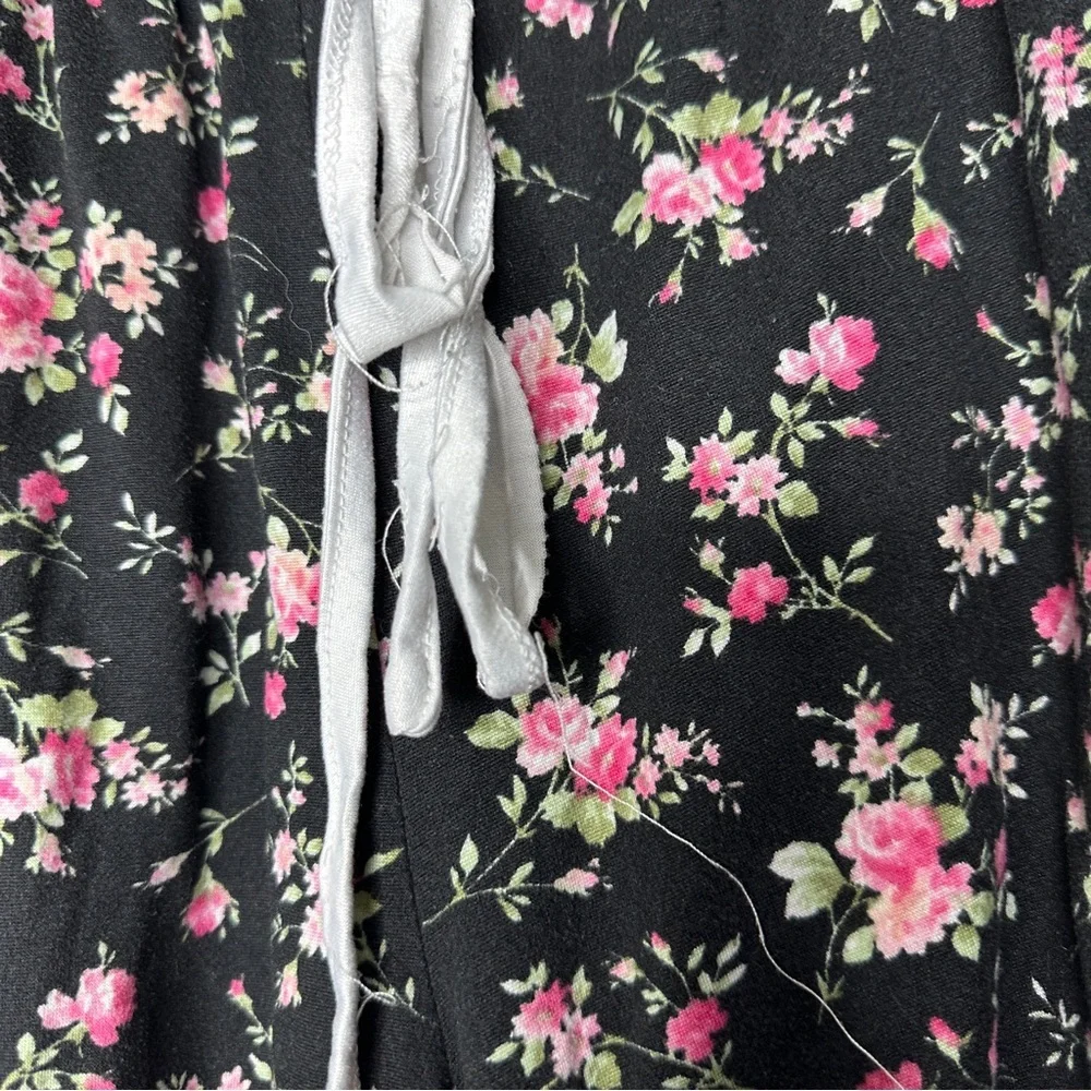 Flora Floral Pajama Set with Pink Flowers